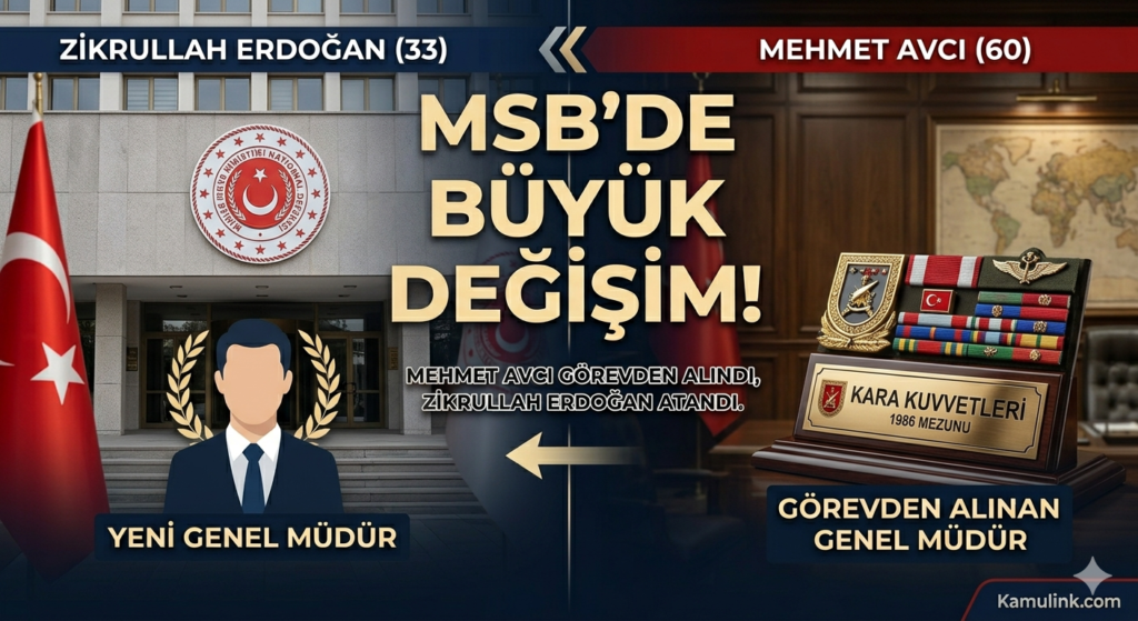 Zikrullah Erdoğan Kimdir? MSB’deki Atama Kararı Neden Gündem Oldu?