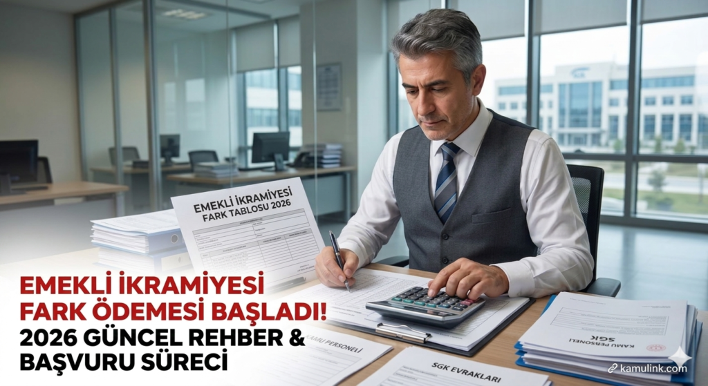 Emekli İkramiyesi Farkı Ödemesi Başladı: Kimler, Nasıl Alabilir? (2026 Güncel Rehber)